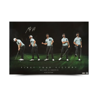 Max Homa Autographed "For the Win" 24 x 16 Photo UDA