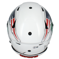 Randy Moss Autographed Patriots / Marshall Ripped Speedflex Helmet Beckett