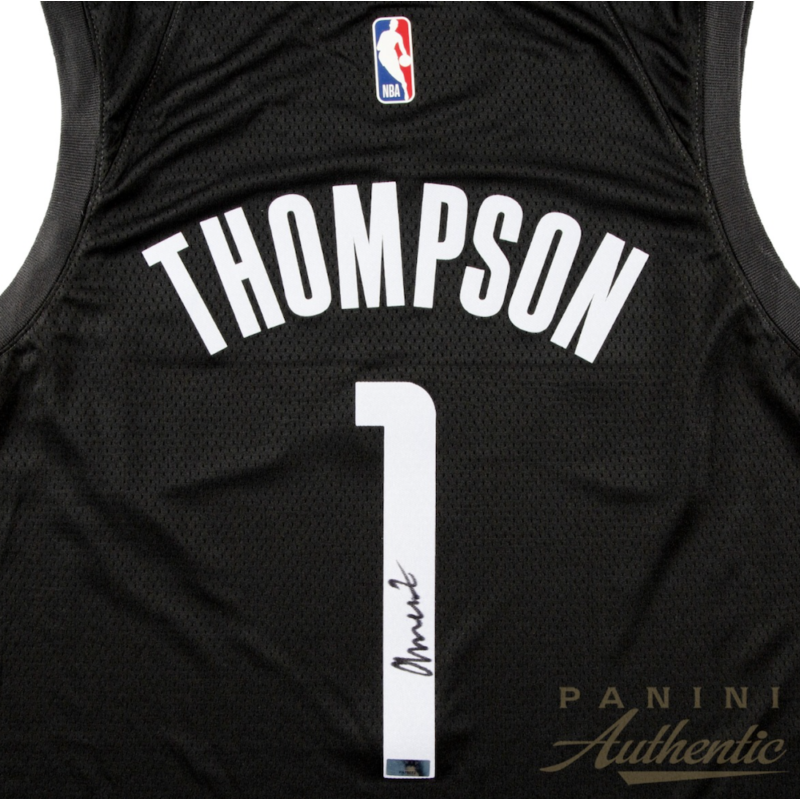 Amen Thompson Autographed Houston Rockets Statement Edition Swingman Jersey Panini