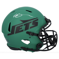 Ahmad Sauce Gardner Autographed New York Jets 'RAVE' Authentic Speed Helmet Fanatics