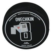 Alexander Ovechkin Autographed Capitals 895th Goal Hockey Puck LE 895 Fanatics