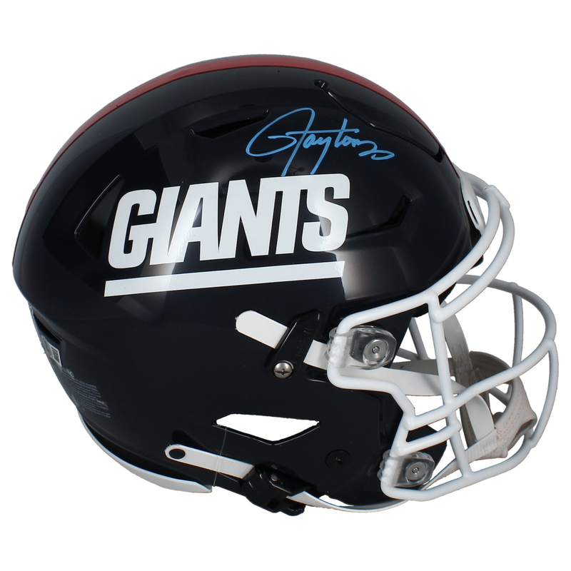 Lawrence Taylor Autographed New York GIants Throwback Speedflex Helmet Beckett
