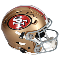 George Kittle Autographed San Francisco 49ers Speedflex Helmet Beckett
