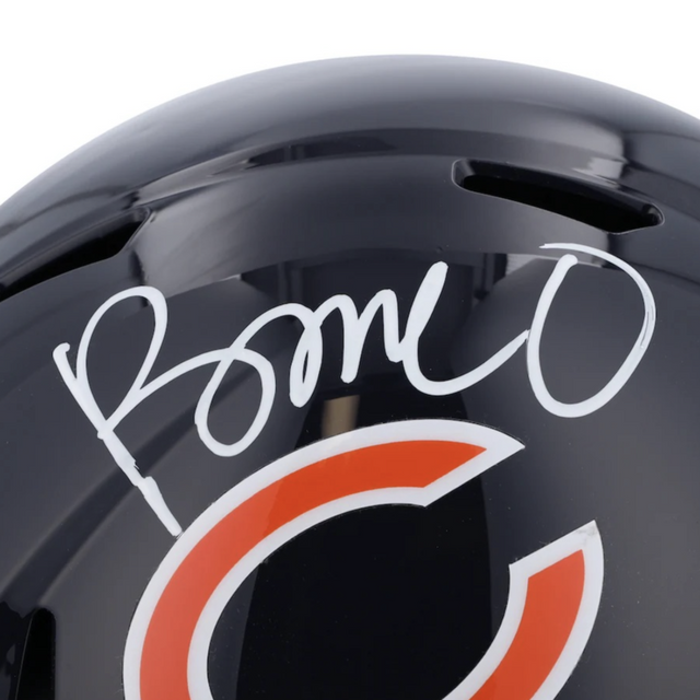 Rome Odunze Autographed Chicago Bears Full Size Speed Helmet Fanatics