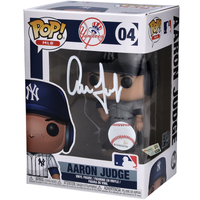 Aaron Judge Autographed Yankees '04' Away Uniform Funko Pop! Vinyl Fanatics