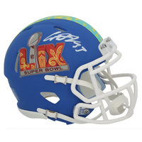 Cooper DeJean Autographed Eagles Super Bowl Logo Mini Speed Helmet Fanatics