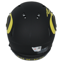 Bo Nix Autographed Oregon Ducks Black Mini Speed Helmet Fanatics