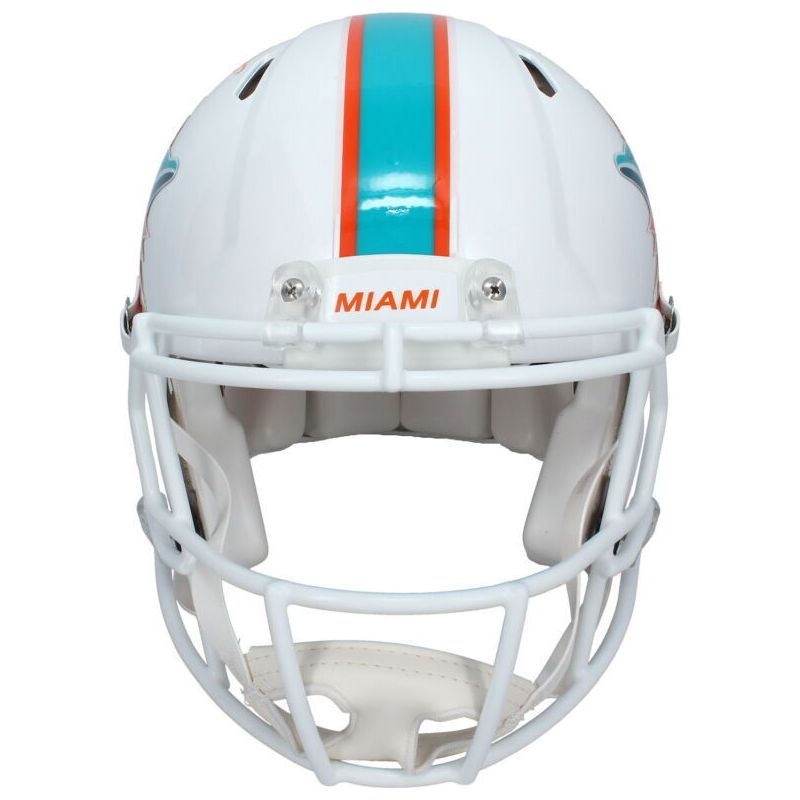De'Von Achane Autographed Miami Dolphins Authentic Speed Helmet Beckett