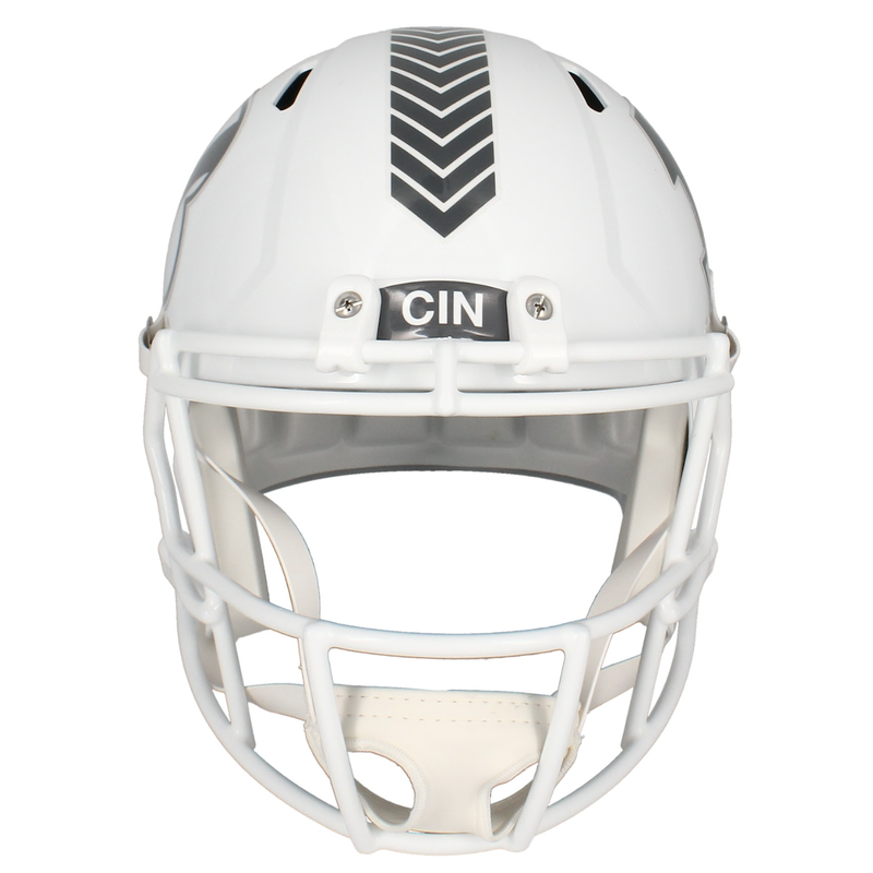 Ja'Marr Chase Autographed Bengals '2024 STS' Full Size Speed Helmet Beckett