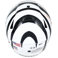 Ja'Marr Chase Autographed Bengals "24 Triple Crown" Speedflex Helmet Beckett