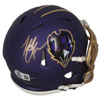 Terrell Suggs Autographed Ravens 2024 Alternate Mini Speed Helmet Beckett