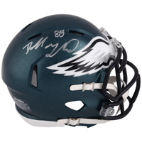 Dallas Goedert Autographed Philadelphia Eagles Speed Mini Helmet Fanatics