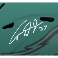 Cooper DeJean Autographed Eagles 'RAVE' Full Size Speed Helmet Fanatics