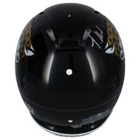 Travis Hunter Autographed "2025 #2 Pick" Jaguars Authentic Speed Helmet Fanatics