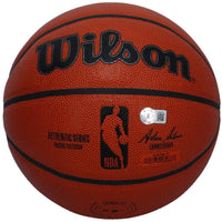 Shawn Kemp Autographed Seattle Supersonics Wilson Authentic Series Basketball Beckett