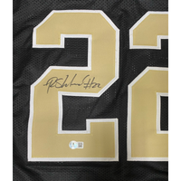 Rashid Shaheed of the New Orleans Saints Autographed Custom Black Jersey Beckett