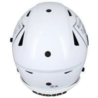 Bo Jackson Autographed Raiders Custom Chrome SpeedFlex Helmet Beckett