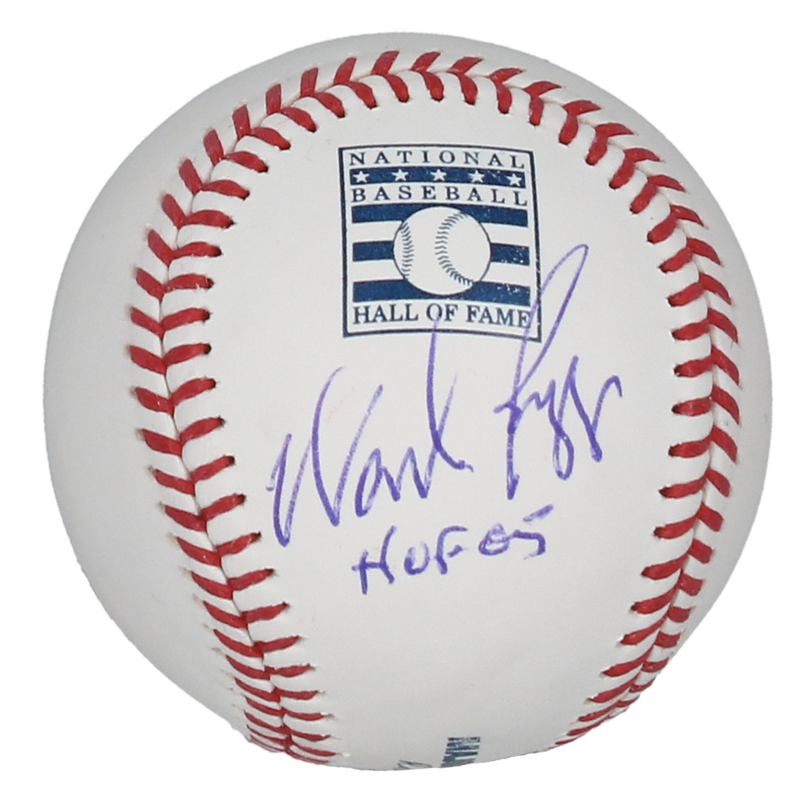Wade Boggs Autographed "HOF '05" HOF Logo Official MLB Baseball Fanatics
