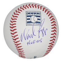 Wade Boggs Autographed "HOF '05" HOF Logo Official MLB Baseball Fanatics