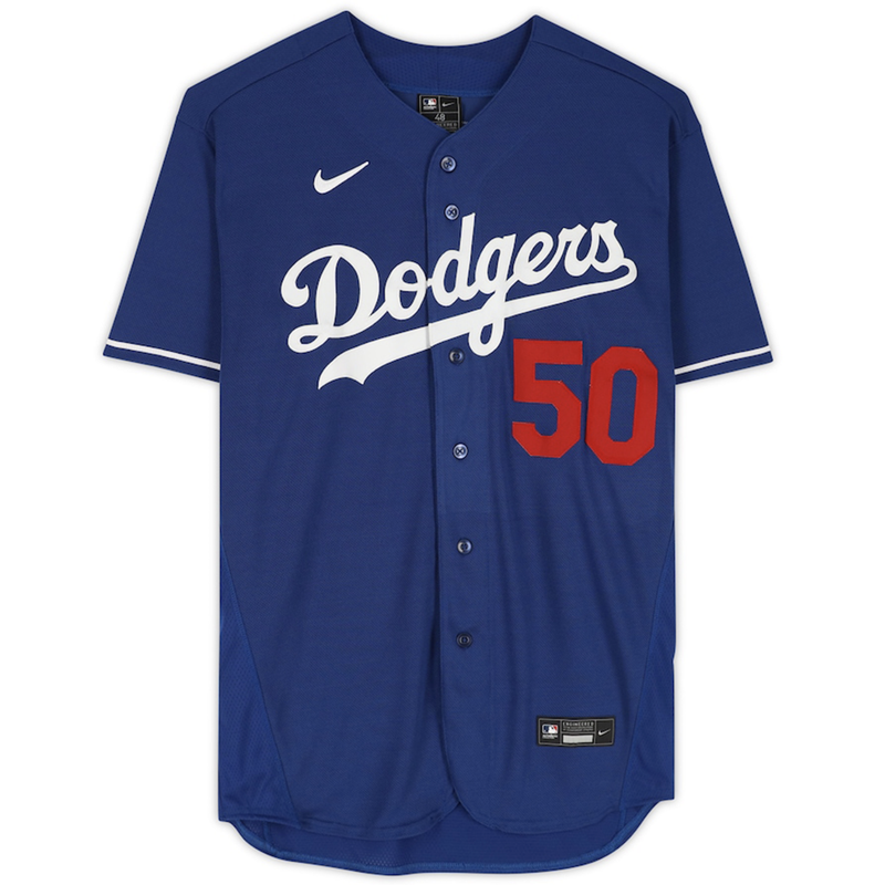 Mookie Betts Autographed Los Angeles Dodgers Authentic Nike Jersey Fanatics