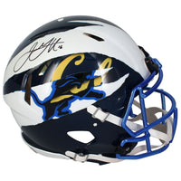 Jared Goff Signed Lions / Cal Bears Custom Painted Authentic Helmet Fanatics