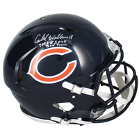 Caleb Williams Autographed "2024 #1 Pick" Chicago Bears Speed Helmet Fanatics LE 4/24