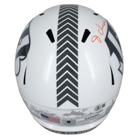 Ja'Marr Chase Autographed Bengals '2024 STS' Full Size Speed Helmet Beckett