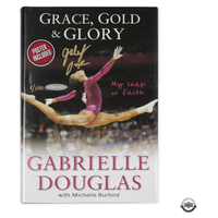 Gabby Douglas Autographed "Grace, Gold, & Glory" Book UDA LE 100