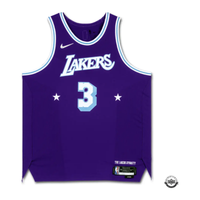 Anthony Davis Autographed 21-22 LA Lakers Mixtape Ed Authentic Nike Jersey UDA