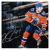 Connor McDavid Autographed Edmonton Oilers "Playoff Collage" 20" x 24" Photograph UDA LE