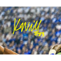 Kyren Williams Autographed Los Angeles Rams "Stiff Arm" 16" x 20" Photo Beckett