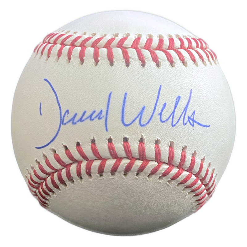 David Wells Autographed New York Yankees Official Baseball Fanatics