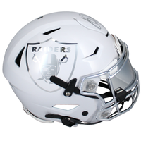Bo Jackson Autographed Raiders Custom Chrome SpeedFlex Helmet Beckett