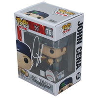 John Cena Autographed WWE #176 Dr. of Thuganomics Funko Pop! Figurine Fanatics
