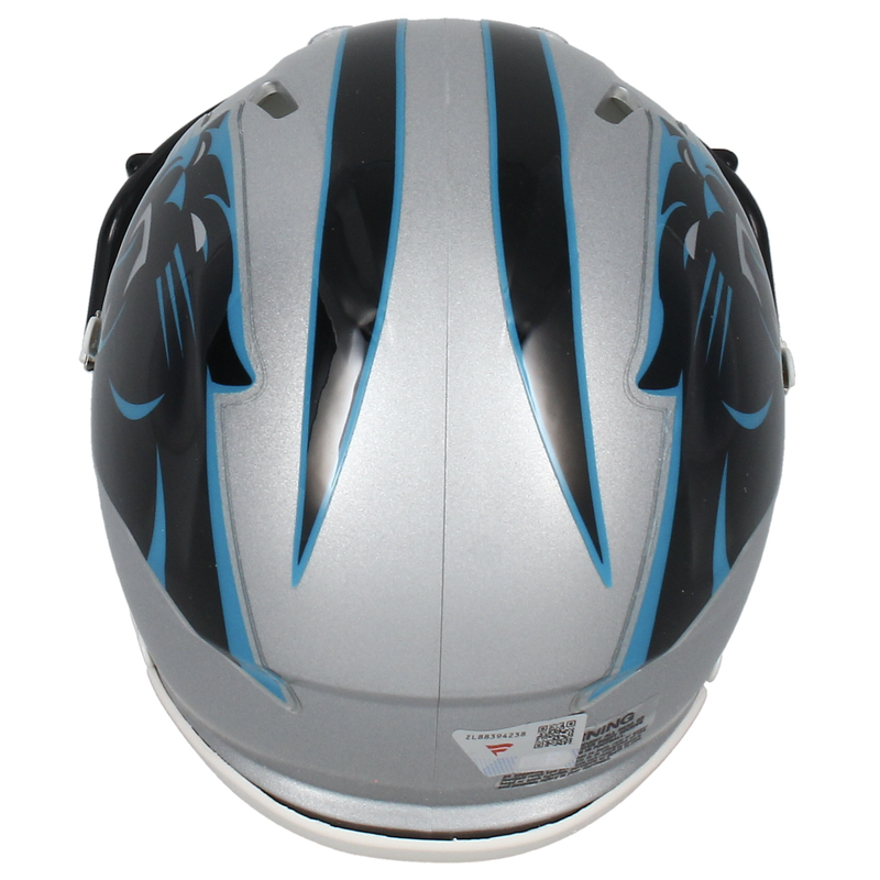 Tetairoa McMillan Autographed Carolina Panthers Speed Mini Helmet Fanatics