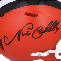 Nick Chubb Autographed Cleveland Browns 2024 Mini Speed Helmet Fanatics