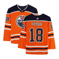 Zach Hyman Autographed Edmonton Oilers Authentic Jersey Fanatics