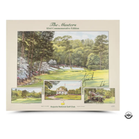 Tiger Woods Autographed 2019 Masters 24" x 30" Poster UDA