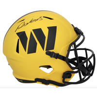 Deebo Samuel Autographed Washington Commanders 'RAVE' Full Size Speed Helmet Fanatics
