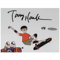 Tony Hawk Autographed Birdhouse Retrospective Skateboard Deck UDA LE 5