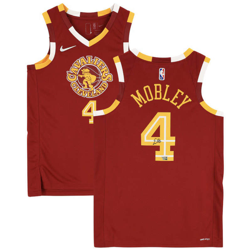 Evan Mobley Autographed Cleveland Cavaliers Nike Red Mixtape Swingman Jersey Fanatics