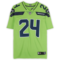 Marshawn Lynch Autographed Seattle Seahawks  Green Limited Nike Jersey Fanatics