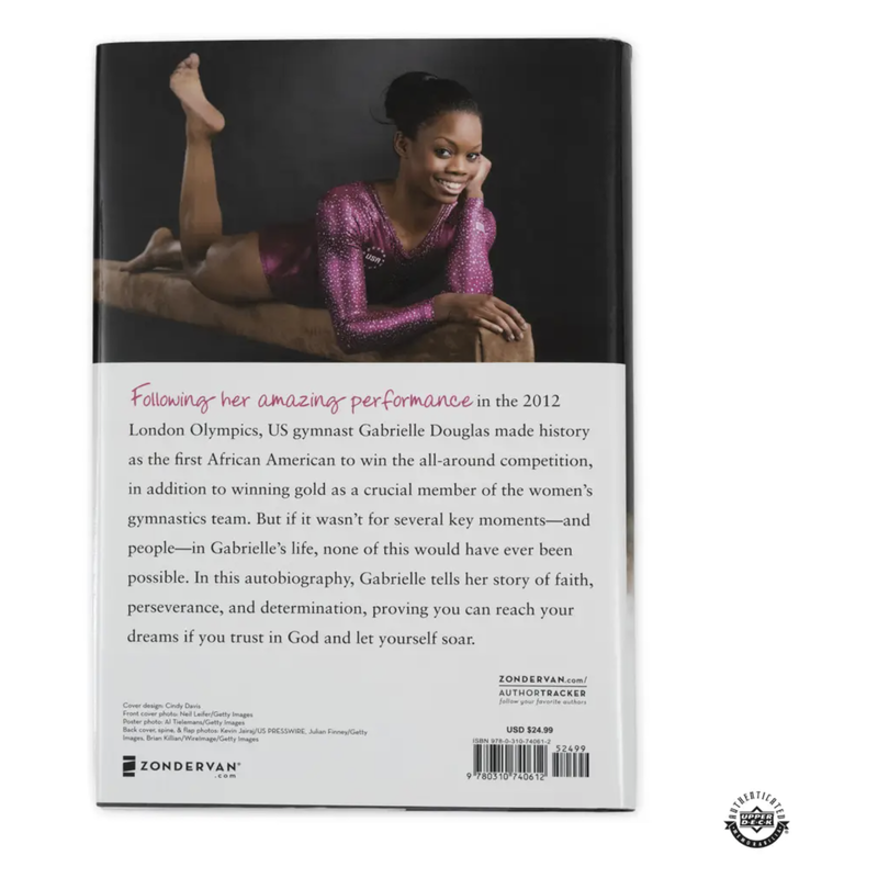 Gabby Douglas Autographed "Grace, Gold, & Glory" Book UDA LE 100