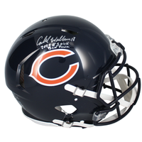 Caleb Williams Autographed "2024 #1 Pick" Chicago Bears Speed Helmet Fanatics LE 14/24