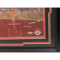 Michael Jordan Autographed "Scoreboard Dunk" 30" x 40" Framed Photograph UDA