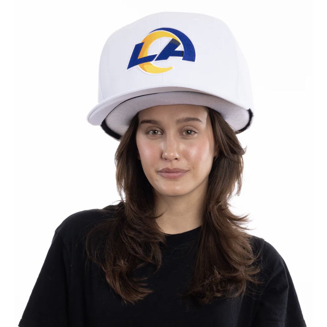 OVERSIZED SUPER FAN HAT in Blue Los Angeles Rams (Fun Gift / Great for autographs)