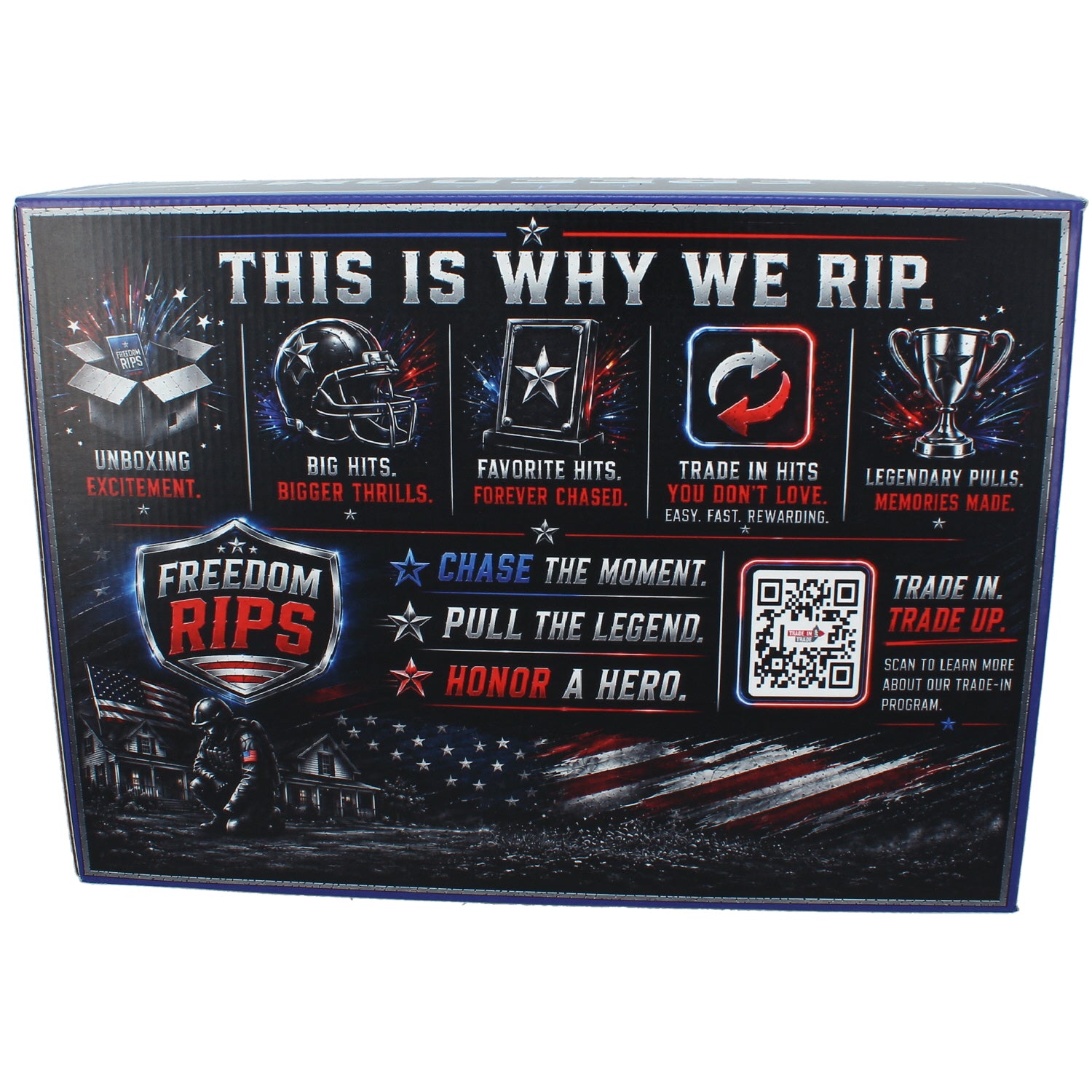 Freedom Rips REPLICA Helmet Series Mystery Box