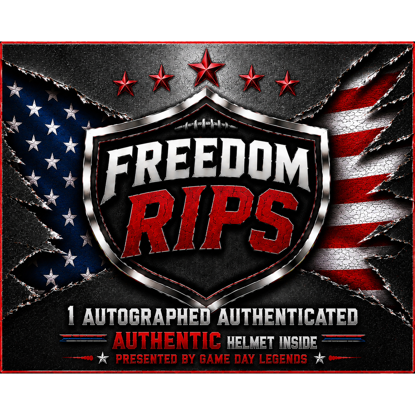 Freedom Rips AUTHENTIC Helmet Series Mystery Box