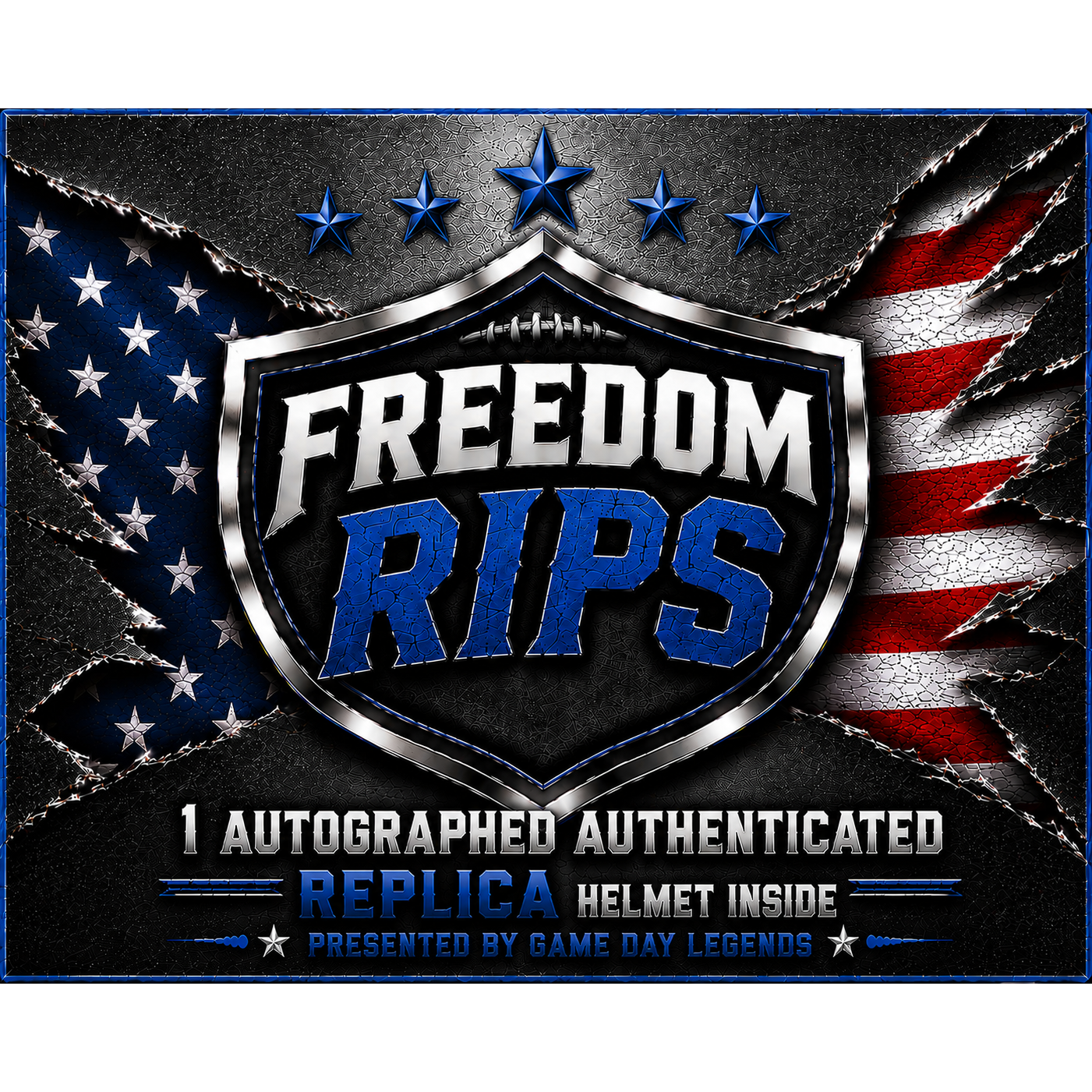 Freedom Rips REPLICA Helmet Series Mystery Box