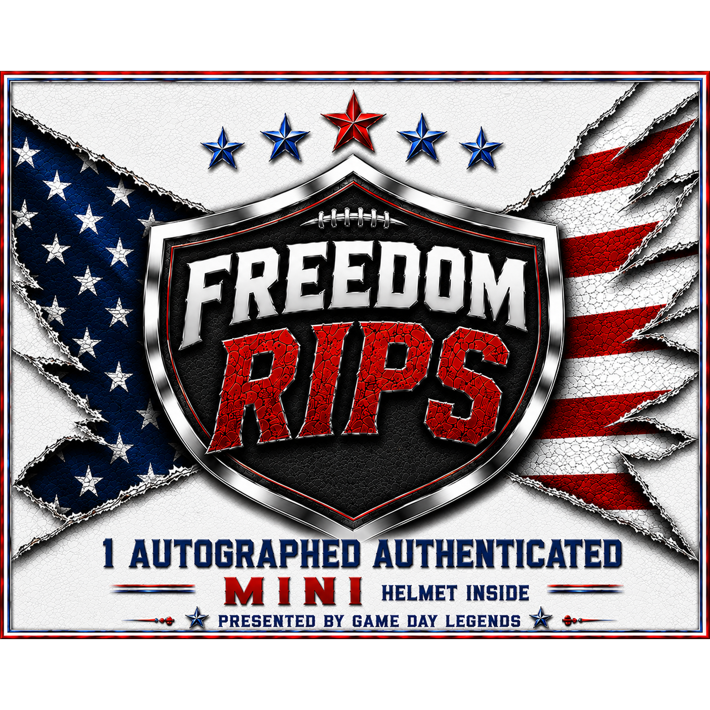 Freedom Rips MINI Helmet Series Mystery Box